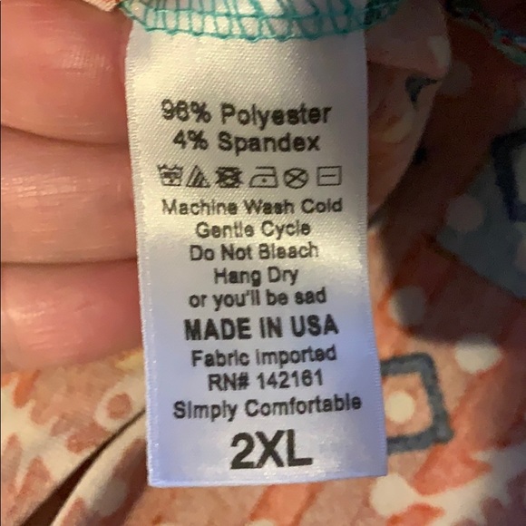 LulaRoe 2x Randy Tee - Picture 5 of 5